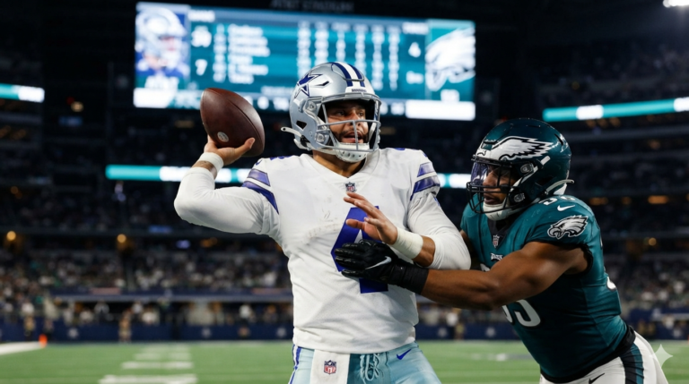 Dallas Cowboys vs Philadelphia Eagles Match Player Stats
