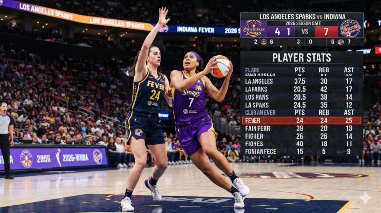 Los Angeles Sparks vs Indiana Fever