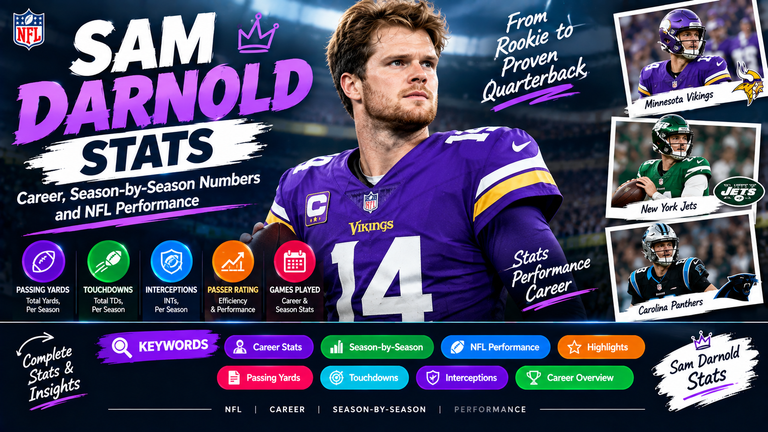 Sam Darnold Stats