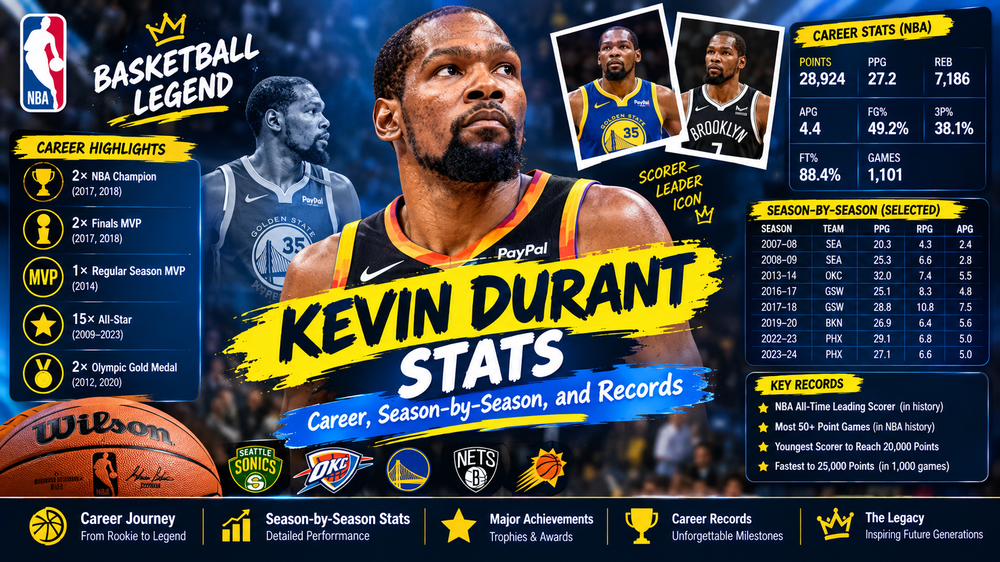 Kevin Durant Stats